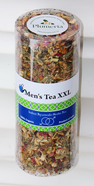 Чай для чоловіків Plumeria індійський трав'яний для потенції Mens Tea XXL 240 гр - зображення 1
