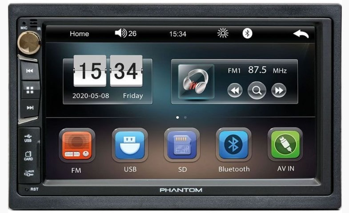 Автомобильный мультимедийный центр phantom