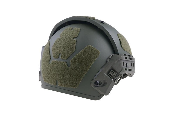 Шолом страйкбольний Ultimate Tactical Air Fast Helmet Replica Olive Drab - зображення 2