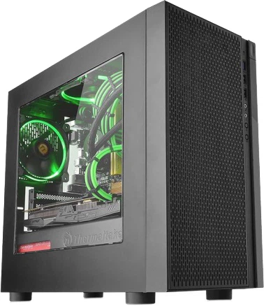 Obudowa Thermaltake Versa H18 Black (CA-1J4-00S1WN-00) - Zdjęcie 1 Obudowa Thermaltake Versa H18 Black (CA-1J4-00S1WN-00) - obraz 1