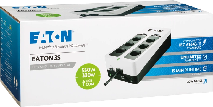 UPS Eaton 3S 550 DIN (3S550D) - obraz 4