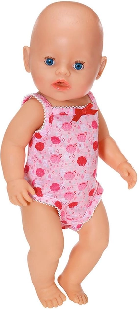Одежда для куклы Baby Born Боди S2 голубой (830130-2)