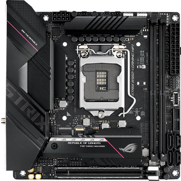 Материнская плата Asus ROG STRIX B560-I Gaming Wi-Fi (s1200, Intel B560 ...