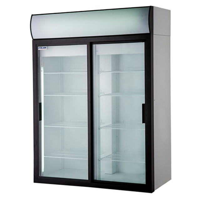 Мини холодильный шкаф со стеклянной дверью