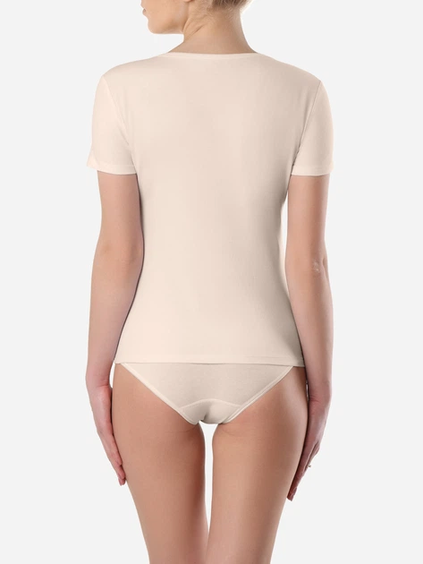 Футболка нательная женская хлопковая Conte Elegant CE Basic Collection LF 2021 (Коробочка) 20С-1061ТСП XS (170-84) Natural (4810226554999) - Фото 2 Футболка нательная женская хлопковая Conte Elegant CE Basic Collection LF 2021 (Коробочка) 20С-1061ТСП XS (170-84) Natural (4810226554999) - изображение 2
