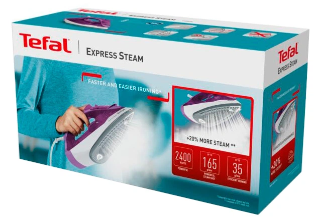 Праска Tefal Express Steam FV2836E0 - зображення 6