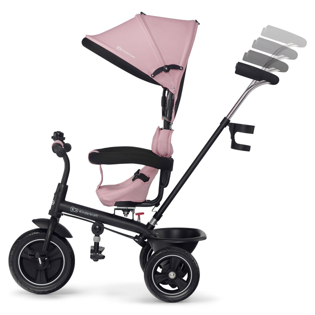 Триколісний велосипед Kinderkraft Freeway Pink (5902533915545) - зображення 3