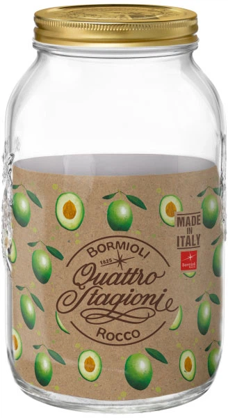 Емкость для продуктов Bormioli Rocco Quattro Stagioni 3.8 л (357765MDD121990) - Фото 1 Емкость для продуктов Bormioli Rocco Quattro Stagioni 3.8 л (357765MDD121990) - изображение 1