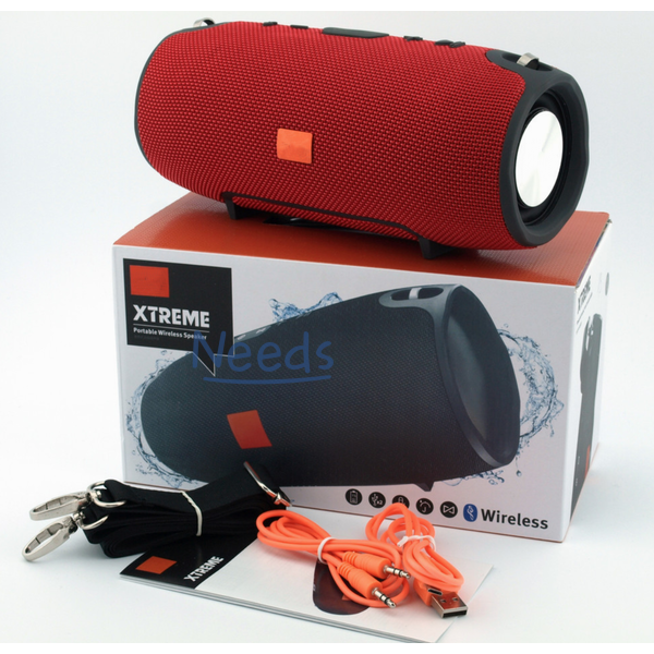 Портативная колонка Portable X-Treme mini Bluetooth Красная - Фото 8 Портативная колонка Portable X-Treme mini Bluetooth Красная - изображение 8