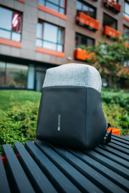 Рюкзак для ноутбука Canyon 15.6" Black/Grey (CNS-CBP5BG9) - зображення 6