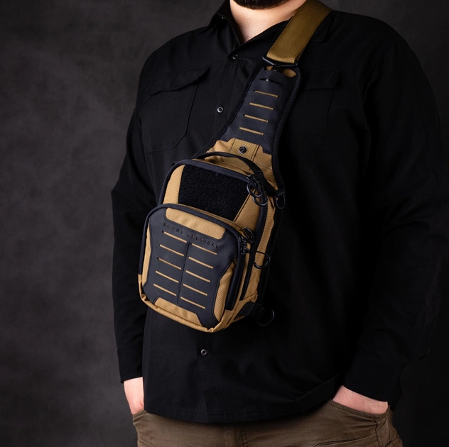 Тактическая сумка-кобура для скрытого ношения Scout Tactical EDC «Tac-box» Cyot-black - изображение 4