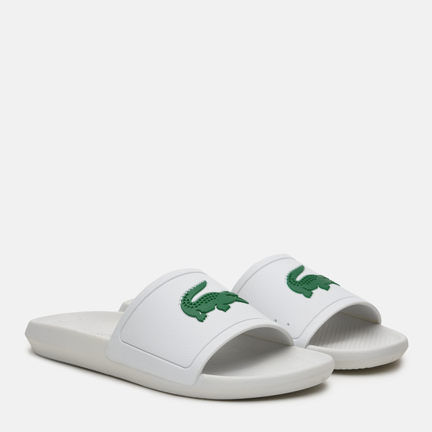 lacoste croco slide