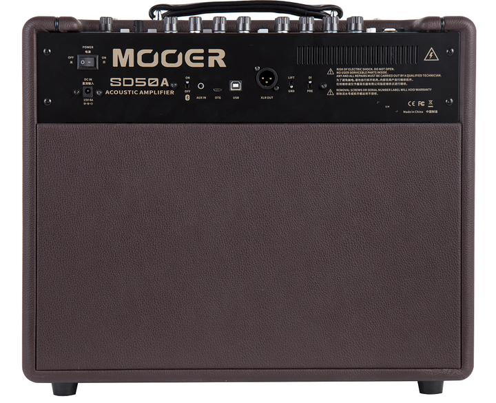 Комбопідсилювач для акустичної гітари MOOER SD50A - зображення 3
