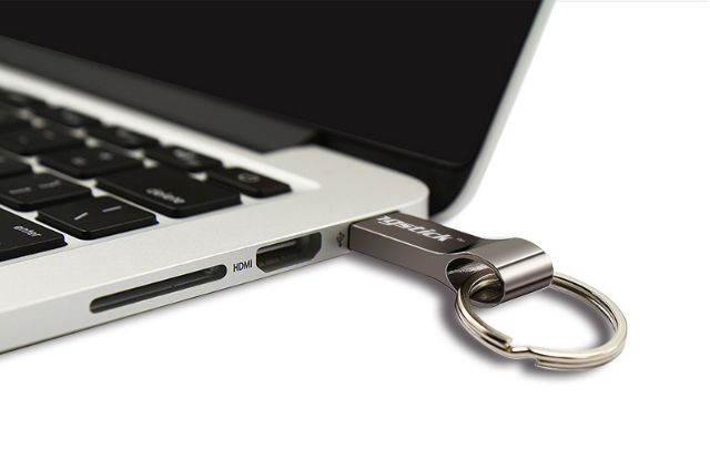 USB Флешка для компьютера 32ГБ Kingstick 32gb металлическая флешка с кольцом - изображение 7