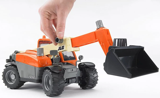 Машинка Bruder Навантажувач JLG 2505 Telehandler з телескопічним ковшем (02140) - зображення 2