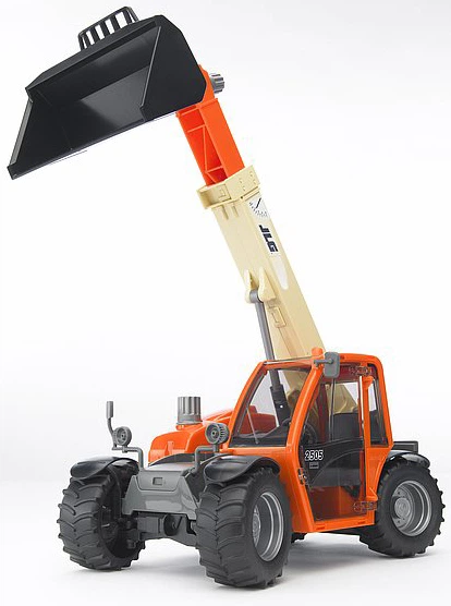 Машинка Bruder Навантажувач JLG 2505 Telehandler з телескопічним ковшем (02140) - зображення 4