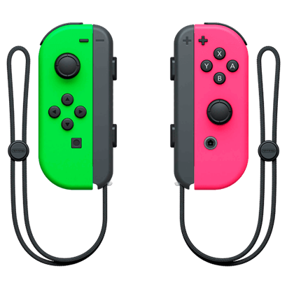 Контроллеры Беспроводной Nintendo Switch Joy-Con Neon Green Neon Pink - Фото 1 Контроллеры Беспроводной Nintendo Switch Joy-Con Neon Green Neon Pink - изображение 1