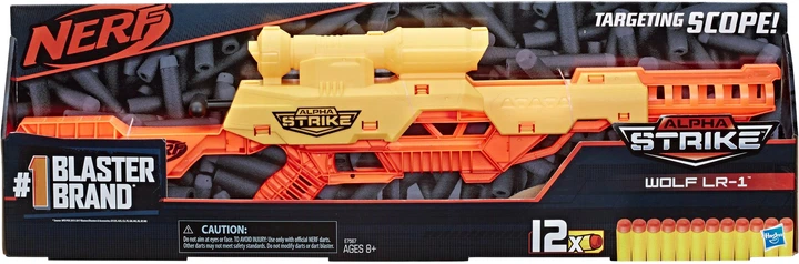Blaster Hasbro Nerf Wolf Alfa Strike LR-1 (E7567) - Zdjęcie 5 Blaster Hasbro Nerf Wolf Alfa Strike LR-1 (E7567) - obraz 5