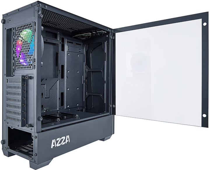 Obudowa AZZA APOLLO 430B DF2 Czarna - obraz 5