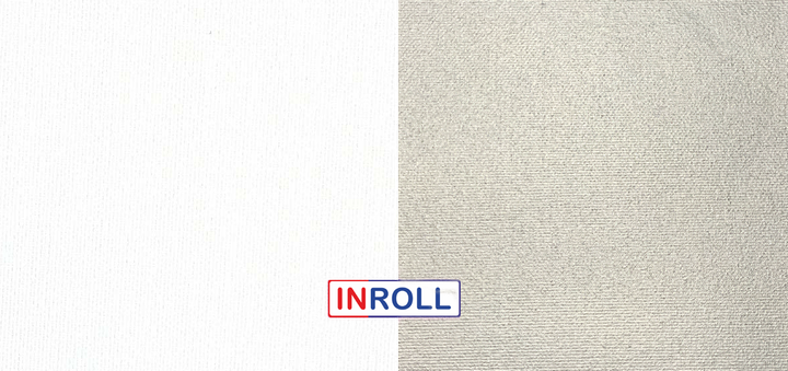 Ролета тканинна INROLL Есо-Mini 90х185 см BO Berlin Білий 051 Silver - зображення 5