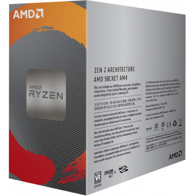 Процессор AM4 AMD Ryzen 5 3600 Box (100_100000031BOX) – фото, отзывы ...