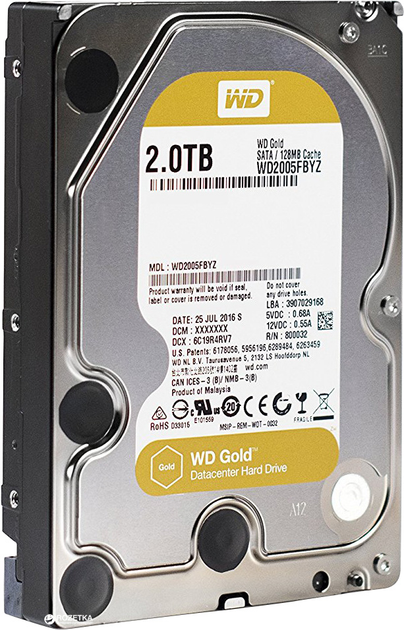 New Western Digital WD2005FBYZ-01YCCB3, 2TB, SATA, buy 7200rpm, 3.5