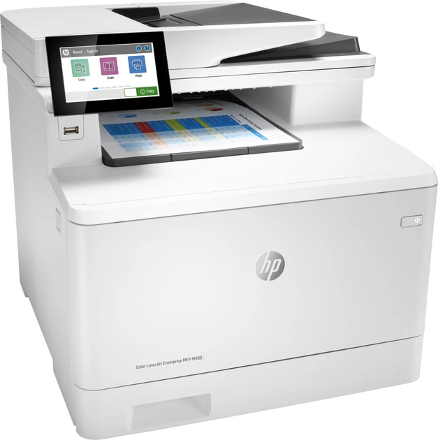 БФП HP Color LaserJet Enterprise M480f (3QA55A) - зображення 2