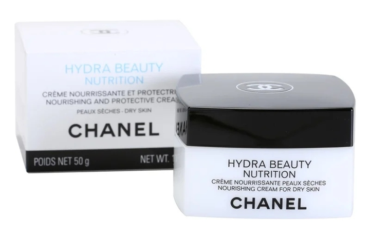 Chanel Hydra Beauty Nourishing and Protective Cream  Увлажняющий крем для  лица для сухой кожи  Makeupstoreuz