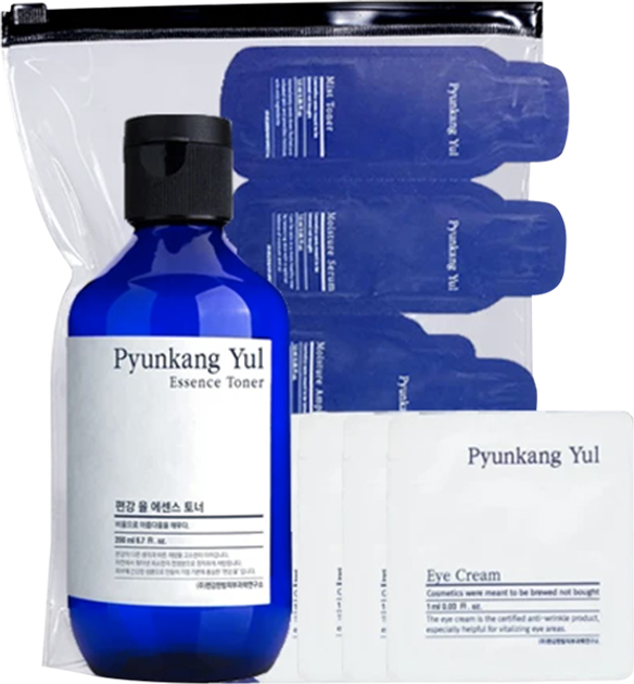 Набор Pyunkang Yul Тонер-эссенция Essence Toner 200 мл + Пробники Pouch ...