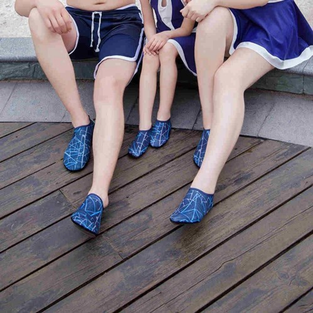Тапочки для пляжа и бассейна синие 42 (Blue) (100142) от продавца: НУРЕ ...