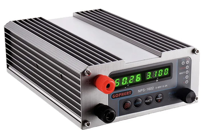 Лабораторный блок питания ЛБП GOPHERT NPS-1602 0-60В 0-3А регулируемый - изображение 3