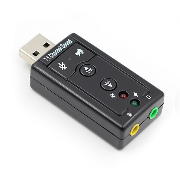 USB звуковая карта внешняя Спартак 3D Sound card 7.1 - изображение 2