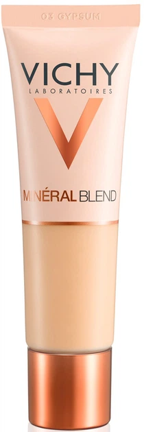 Тональный крем Vichy Mineralblend Cream Увлажняющий Gypsum 03 30 мл (3337875641906) - изображение 2