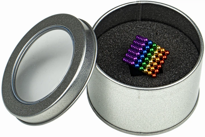 Kulki magnetyczne Neocube 216 kulek 3 mm Wielokolorowy (8596165040231) - obraz 2