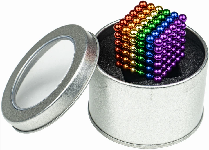 Kulki magnetyczne Neocube 216 kulek 5 mm Wielokolorowy (8596165040248) - obraz 2
