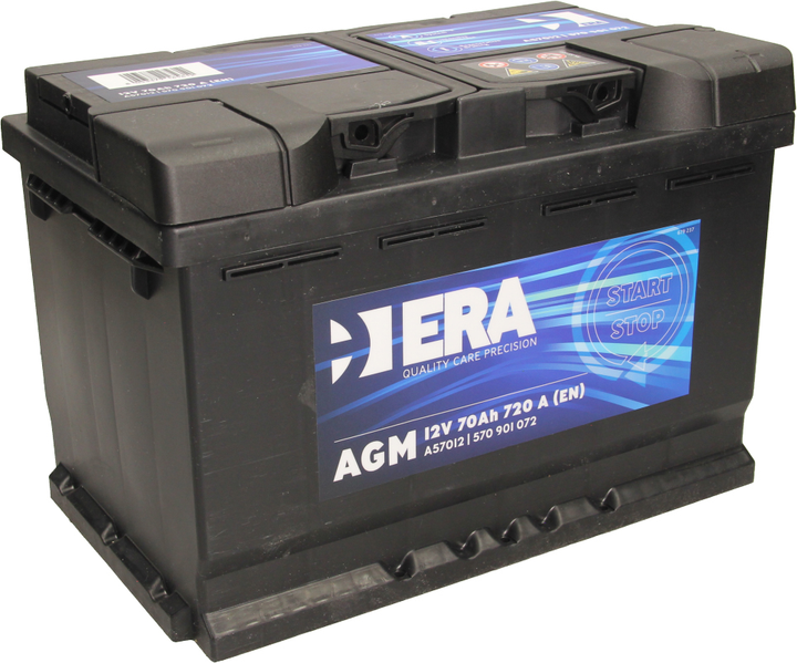 Автомобильный аккумулятор ERA AGM 70Ah (-/+) Euro (720EN) (ERA A57012 ...