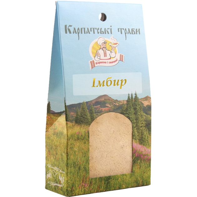 Приправа Імбир Огородник мелений 50 г (4820079242127) - изображение 1