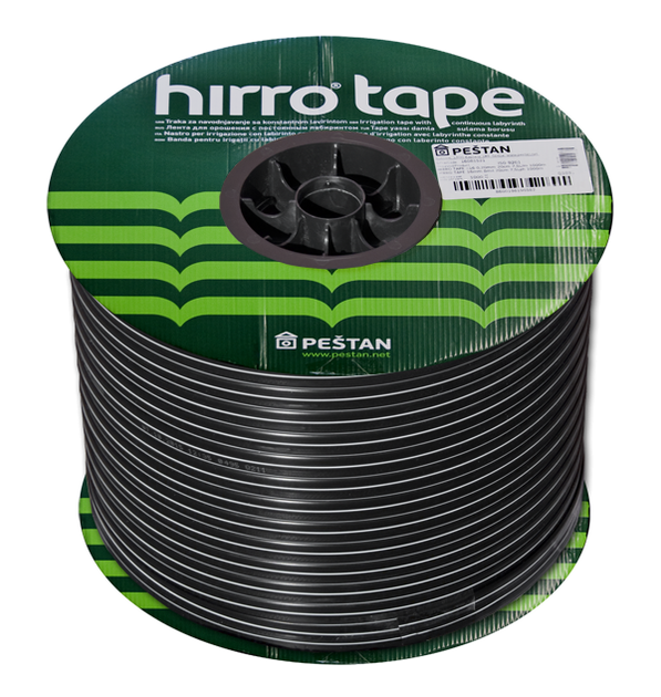 Капельная лента 16 мм шаг 15 см толщина стенки 0,2 мм Pestan Hirro Tape бухта 100 м - изображение 8