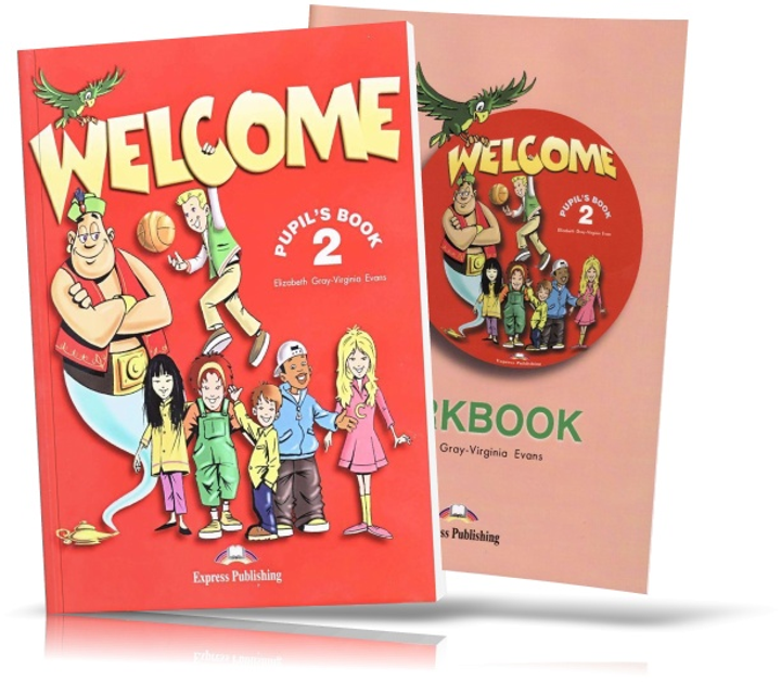 Книга Welcome 2, Pupil'S Book + Workbook / Учебник + Тетрадь.