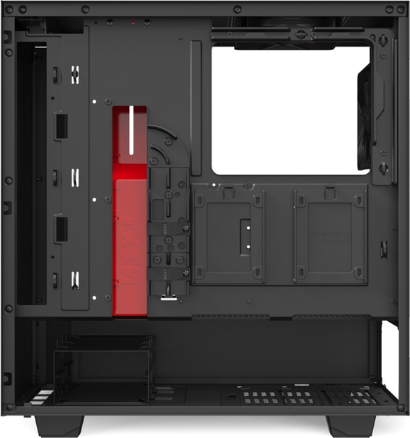 Корпус NZXT H510 Matte Black-Red (CA-H510B-BR) - зображення 9
