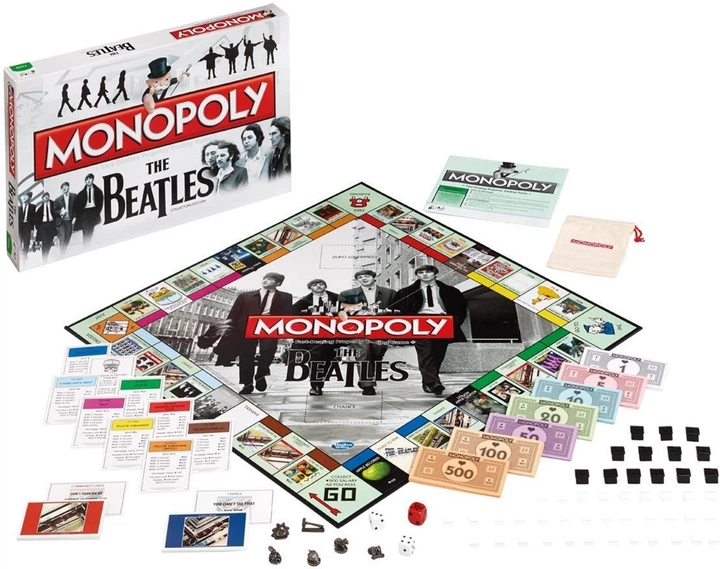 Настільна гра Winning Moves Монополія The Beatles (Англійська версія) (217428) (5036905020046) - зображення 2
