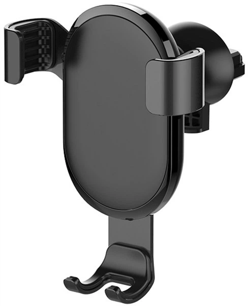 Автотримач для телефона ColorWay Metallic Gravity Holder 4"-6.5" Black (CW-CHG01-BK) - зображення 2