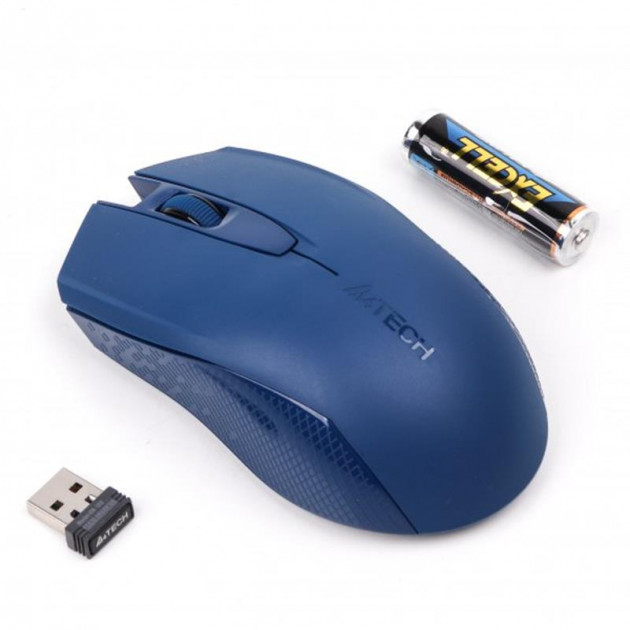 Безпровідна миша A4Tech V-TRACK G3-760N Wireless Blue - изображение 6