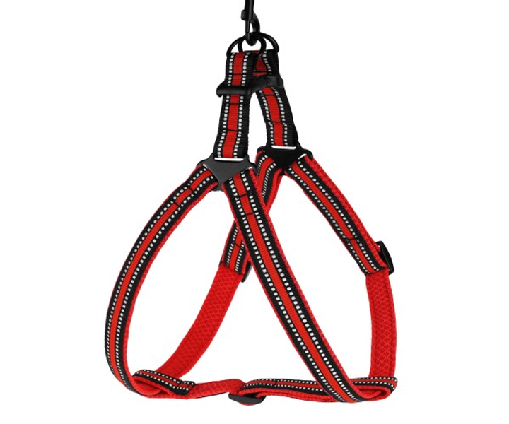 Шлея для Собак BronzeDog Mesh Стандарт Красная 20 мм 45-60 см (82103 ...
