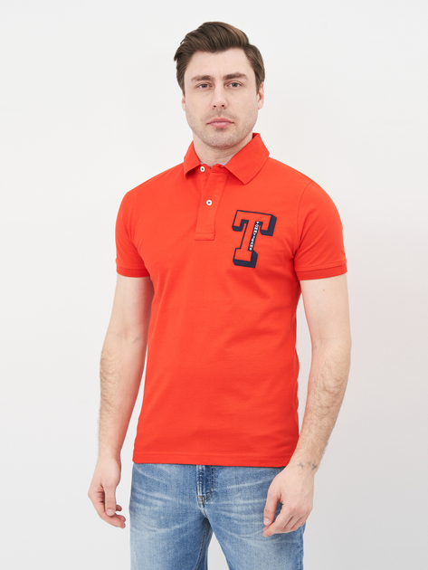 Поло Tommy Hilfiger 10675.3 XL (50) Коралове - зображення 1