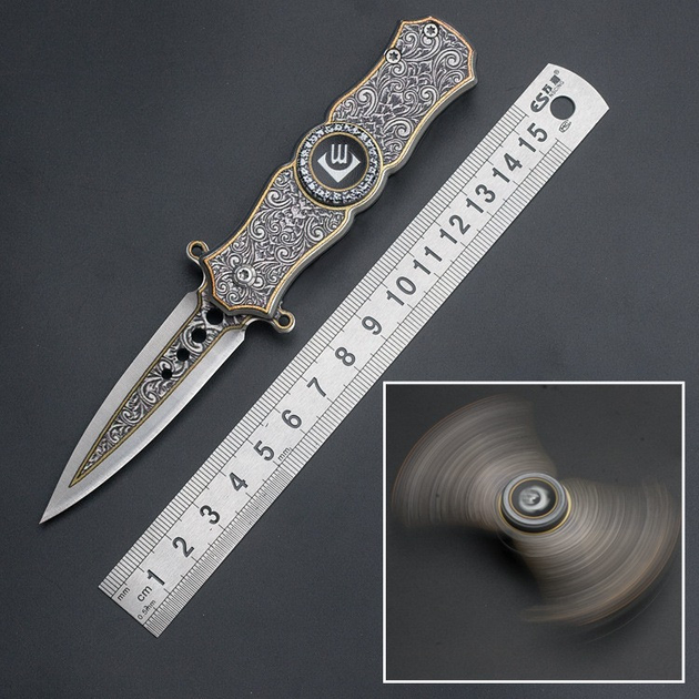 Нож-спиннер Spinner Toy Finger CM78 - изображение 2