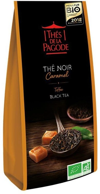 Акція на Чай чорний Thes De La Pagode Toffee 100 г від Rozetka
