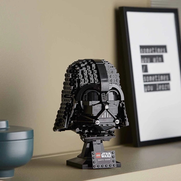 Zestaw klocków LEGO Star Wars Hełm Dartha Vadera 834 elementy (75304) - obraz 8