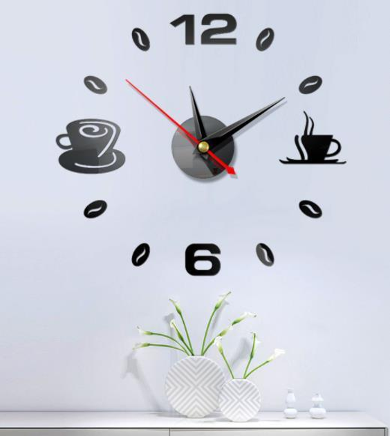 Часы настенные кофе (диаметр 30см)