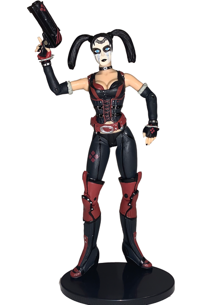 Игровая фигурка Харли Квин с аксессуарами из игры Аркхэм Сити, высота 17см - Harley Quinn, Arkham City DC Comics - Фото 1 Игровая фигурка Харли Квин с аксессуарами из игры Аркхэм Сити, высота 17см - Harley Quinn, Arkham City DC Comics - изображение 1